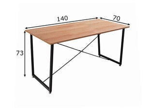 Söögilaud 70x140, akaatsia цена и информация | Кухонные и обеденные столы | kaup24.ee