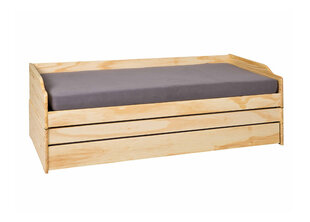 Кровать Лотар, 90x200, сосна цена и информация | Кровати | kaup24.ee