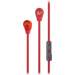 Juhtmevabad kõrvasisesed kõrvaklapid Kitsound™ Bounce, punae hind ja info | Kõrvaklapid | kaup24.ee