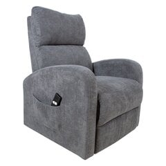 Кресло Barny, 72x93xH104 см, электрическое, серое цена и информация | Кресла в гостиную | kaup24.ee
