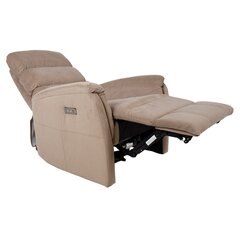 Tugitool Barclay 79x86xH105cm, elektriline recliner, helepruun hind ja info | Tugitoolid ja tugitoolvoodid | kaup24.ee