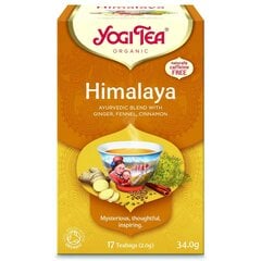 Orgaaniline tee Yogi Tea Himalaya, 17 tk. hind ja info | Tee | kaup24.ee