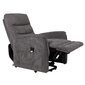 Tugitool Barclay 79x86xH105cm, elektriline lift recliner, hall цена и информация | Tugitoolid ja tugitoolvoodid | kaup24.ee