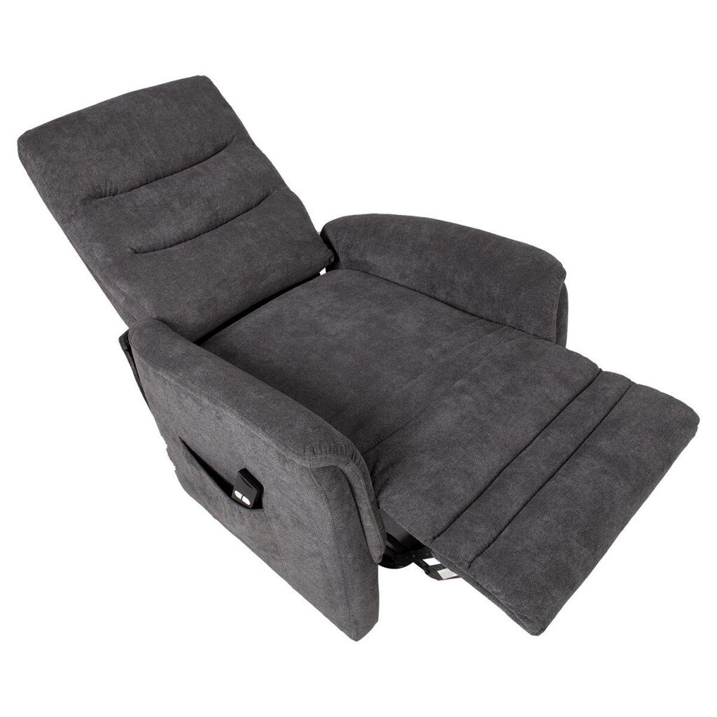 Tugitool Barclay 79x86xH105cm, elektriline lift recliner, hall цена и информация | Tugitoolid ja tugitoolvoodid | kaup24.ee