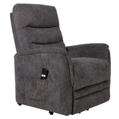 Кресло Barclay, 79x86xH105 см, с электроподъемником, серое цена и информация | Кресла в гостиную | kaup24.ee