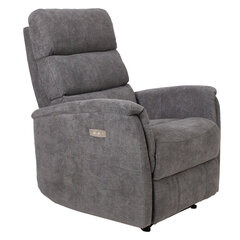 Tugitool Barclay 79x86xH105cm, elektriline recliner, hall hind ja info | Tugitoolid ja tugitoolvoodid | kaup24.ee