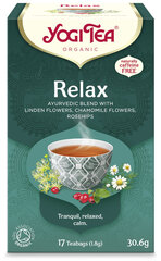 Ökoloogiline tee YogiTea® Relax, 30,6 g hind ja info | Tee | kaup24.ee