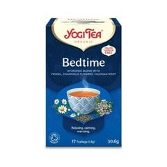 Ökoloogiline tee Yogi Tea Bedtime, 17 tk (30,6 g) hind ja info | Tee | kaup24.ee