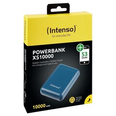 Akupank Intenso XS10000 10000mAh -PETROL 7313537 hind ja info | Akupangad | kaup24.ee