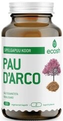 Ecosh Pau D'Arco Sipelgapuu koore kapslid N100 hind ja info | Vitamiinid | kaup24.ee