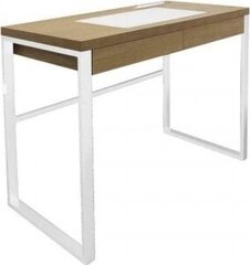Письменный стол Intesi Dolem Industrial, коричневый / белый цена и информация | Компьютерные, письменные столы | kaup24.ee