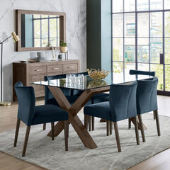 Обеденный стол Home4You Turin, 180x90xH75 см цена и информация | Кухонные и обеденные столы | kaup24.ee