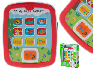 Hola laste tahvelarvuti helide ja tuledega hind ja info | Imikute mänguasjad | kaup24.ee