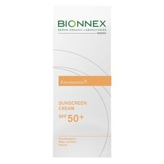 Солнцезащитный крем для лица и тела Bionnex Preventiva SPF 50+, 50 мл цена и информация | Кремы от загара | kaup24.ee