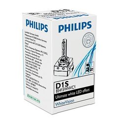 Philips Xenon D1S WHITE VISION 6000k лампочка цена и информация | Автомобильные лампочки | kaup24.ee