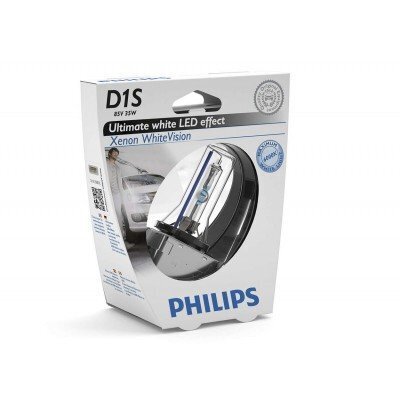Autopirn Philips Xenon D1S WHITE VISION 6000k hind ja info | Autopirnid | kaup24.ee