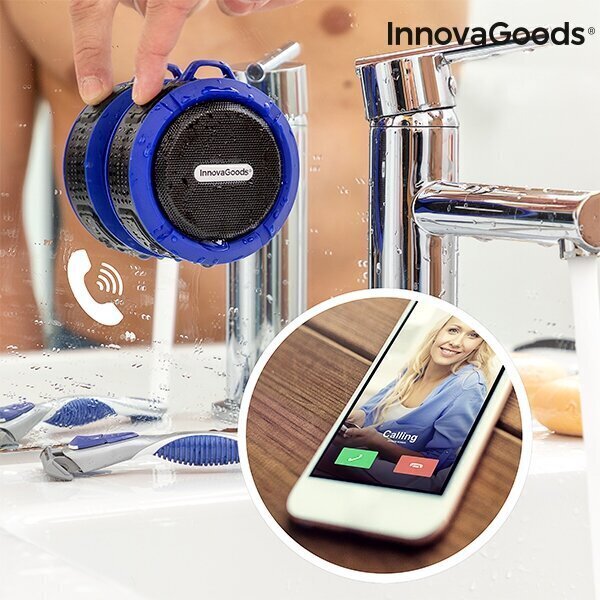 InnovaGoods DropSound, must/sinine цена и информация | Kõlarid | kaup24.ee