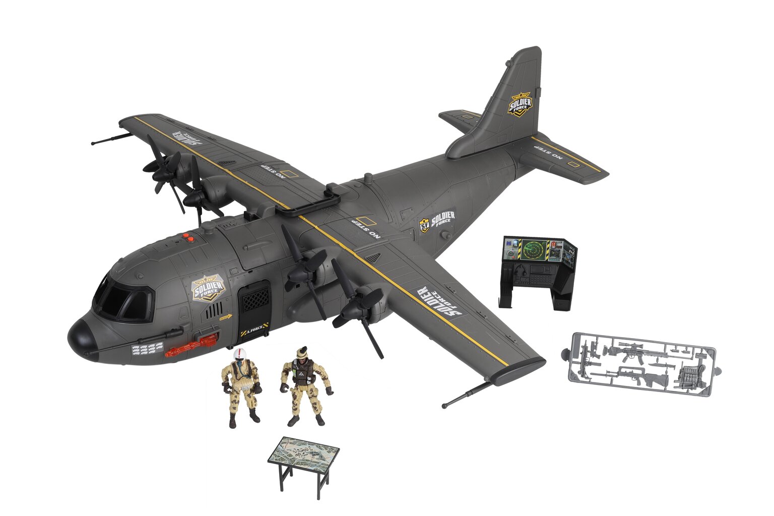 Chap Mei hercules transpordilennuk mängukomplekt Soldier Force, 545069 цена и информация | Poiste mänguasjad | kaup24.ee