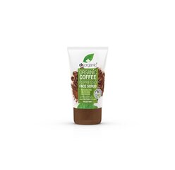 Dr. Organic Kohvi näokoorija 125 ml hind ja info | Näopuhastusvahendid | kaup24.ee