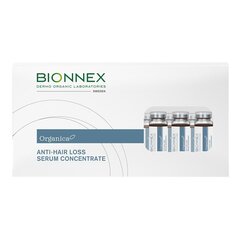 Концентрат сыворотки против выпадения волос для всех типов волос Bionnex Organica, 12x10 мл цена и информация | Маски, масла, сыворотки | kaup24.ee