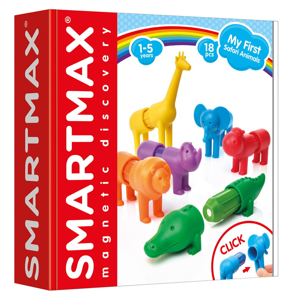 Suured magnetid, safariloomad Smartmax hind ja info | Klotsid ja konstruktorid | kaup24.ee
