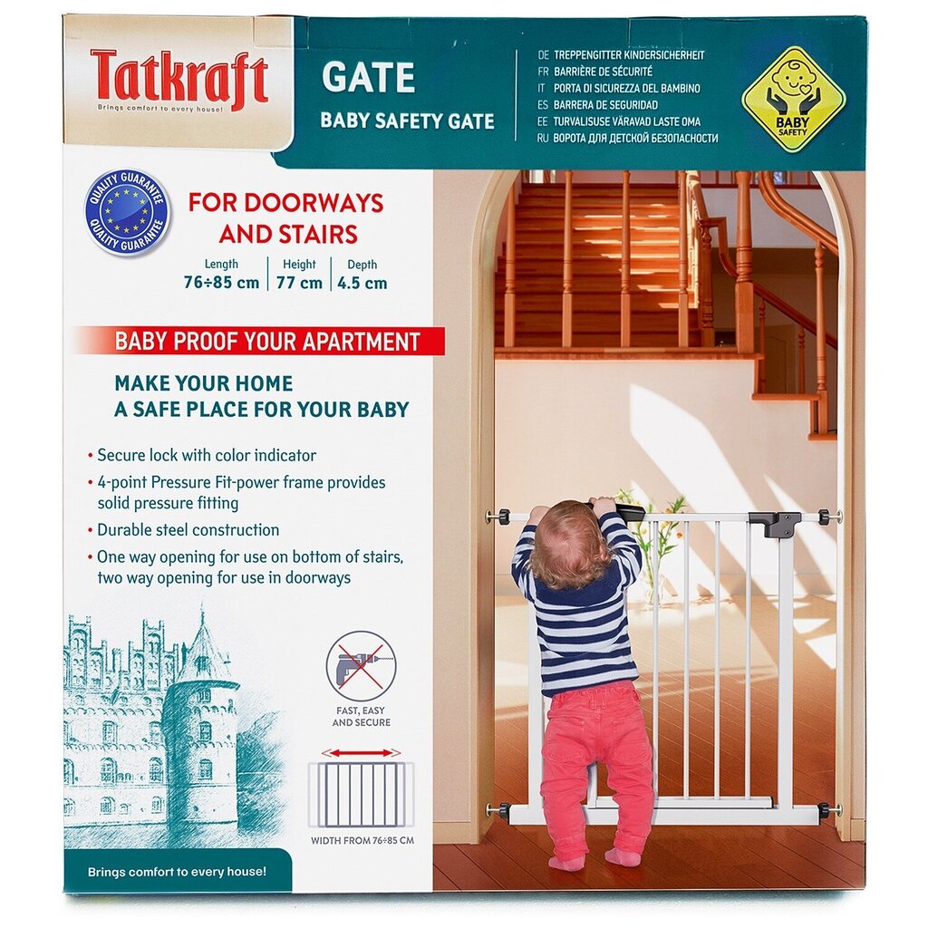 Turvavärav Tatkraft Gate hind ja info | Laste ohutustarvikud | kaup24.ee