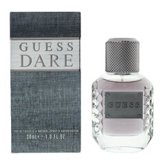 Туалетная вода Guess Dare edt, 30 мл цена и информация | Мужские духи | kaup24.ee