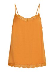 Топ женский VILA 14044577, оранжевый цена и информация | Женские футболки | kaup24.ee