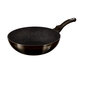 Wok pann BerlingerHaus, Metallic Line Shiny Black Edition, 28 cm hind ja info | Pannid | kaup24.ee