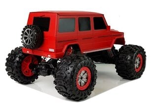 Auto-amfiib 4x4 puldiga 1:12, punane цена и информация | Игрушки для мальчиков | kaup24.ee