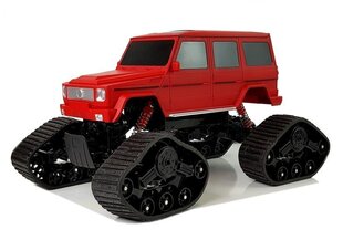 Auto-amfiib 4x4 puldiga 1:12, punane цена и информация | Игрушки для мальчиков | kaup24.ee