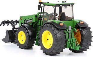 Трактор Bruder John Deere с фронтальным погрузчиком цена и информация | Игрушки для мальчиков | kaup24.ee