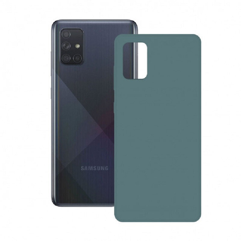 Ümbris Ksix telefonile Samsung Galaxy A51, roheline hind ja info | Telefoni kaaned, ümbrised | kaup24.ee