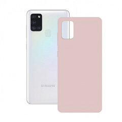 Ümbris Ksix telefonile Samsung Galaxy A21S, roosa цена и информация | Чехлы для телефонов | kaup24.ee