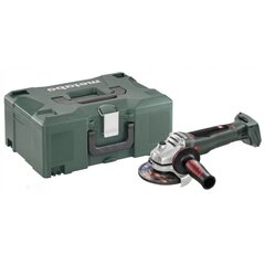 Аккумуляторная угловая шлифовальная машина Metabo WB 18 LTX BL 125 цена и информация | Шлифовальные машины | kaup24.ee