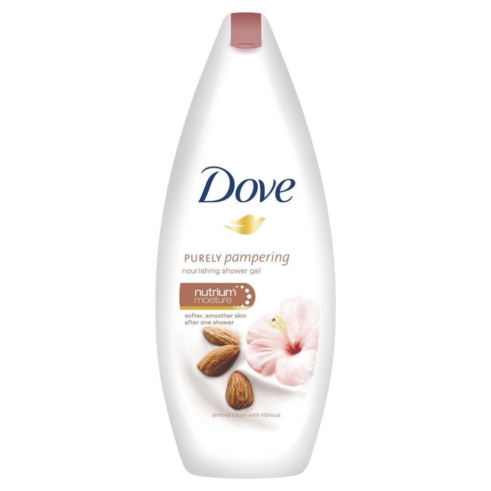 Dove Purely Pampering Almond Cream vannivaht 700 ml цена и информация | Dušigeelid, õlid | kaup24.ee