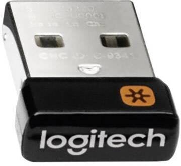 Logitech USB Unifying 910-005931, must/hõbedane hind ja info | Hiired | kaup24.ee