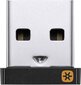 Logitech USB Unifying 910-005931, must/hõbedane цена и информация | Hiired | kaup24.ee