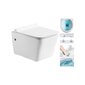 WC-pott Mexen Cube Rimless Slim aeglaselt sulguva kaanega цена и информация | WС-potid | kaup24.ee