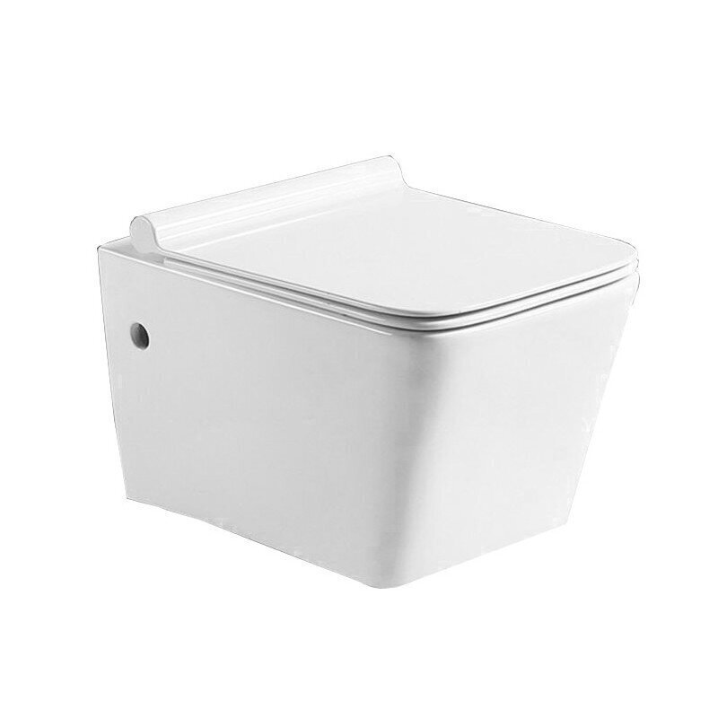 WC-pott Mexen Cube Rimless Slim aeglaselt sulguva kaanega цена и информация | WС-potid | kaup24.ee