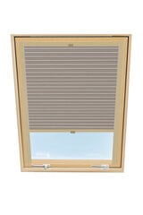 Рулонная штора на мансардное окно Velux, 78x118 см, бежевый B-306000 цена и информация | Рулонные шторы | kaup24.ee