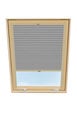 Штора плиссе на мансардное окно Velux, 78x140 см, Серая B-307000