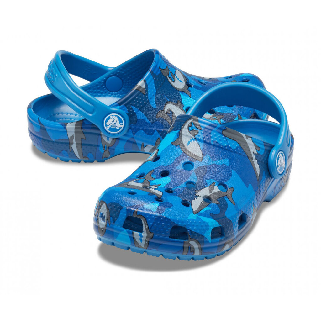 Crocs™ Classic Shark Clog PS цена и информация | Laste kummijalatsid | kaup24.ee