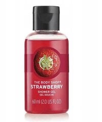 Гель для душа The Body Shop Strawberry 60 мл цена и информация | Масла, гели для душа | kaup24.ee