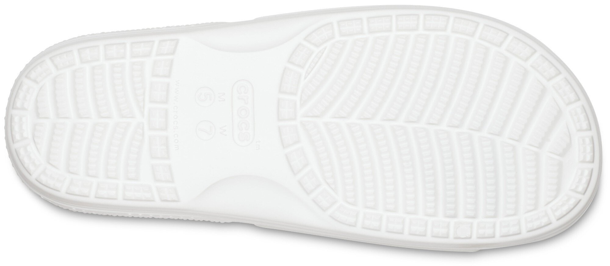 Crocs™ vabaajajalatsid CLASSIC SLIDE, valge hind ja info | Naiste plätud ja sussid | kaup24.ee