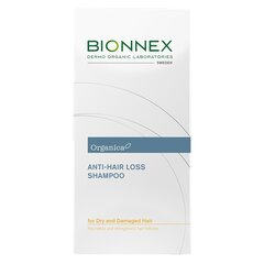 Šampoon väljalangevatele, kuivadele ja kahjustatud juustele Bionnex Organica, 300 ml hind ja info | Šampoonid | kaup24.ee
