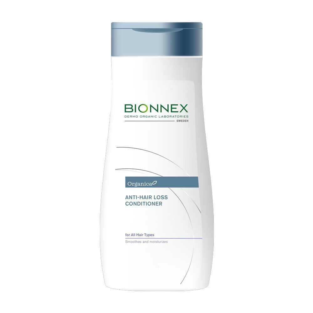 Juuksepalsam juuste väljalangemise vastu kõikidele juuksetüüpidele Bionnex Organica, 300 ml hind ja info | Juuksepalsamid | kaup24.ee