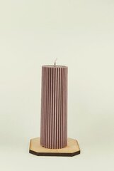 Розовая свеча из соевого воска Цтлтндра, 4,5x14,5 см, 250 г цена и информация | Свечи, подсвечники | kaup24.ee