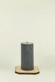 Sojavahast küünal, Cilindo, must, 4,5x9,5 cm, 170 g