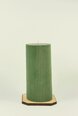 Зеленая свеча из соевого воска, Цилиндр, 7x14,5 см., 490 г